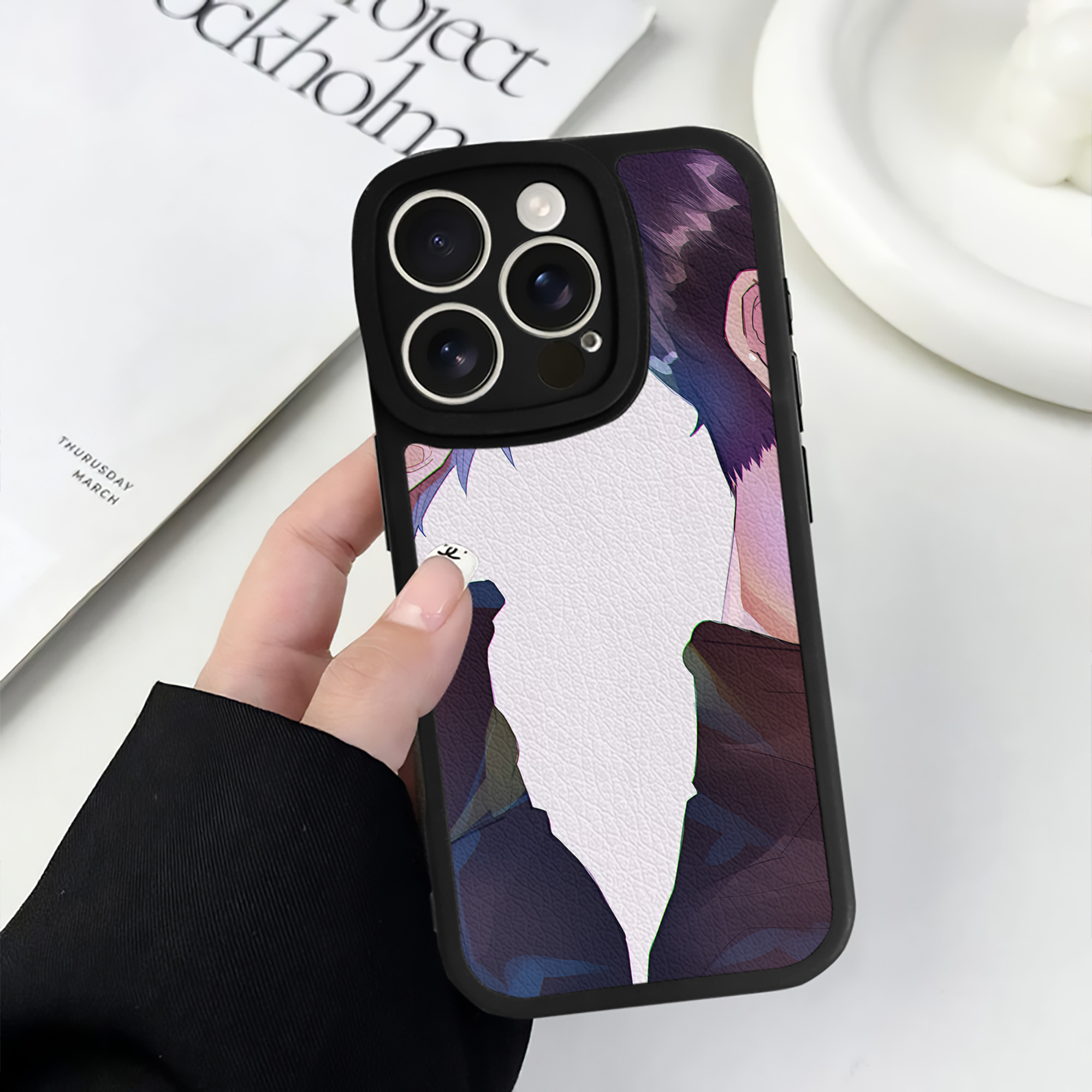 （画像用） SPY×FAMILY间谍家家酒 【iPhone 16シリーズ対応】シリコンスマホケース（レザー調） 材質：シリコン
